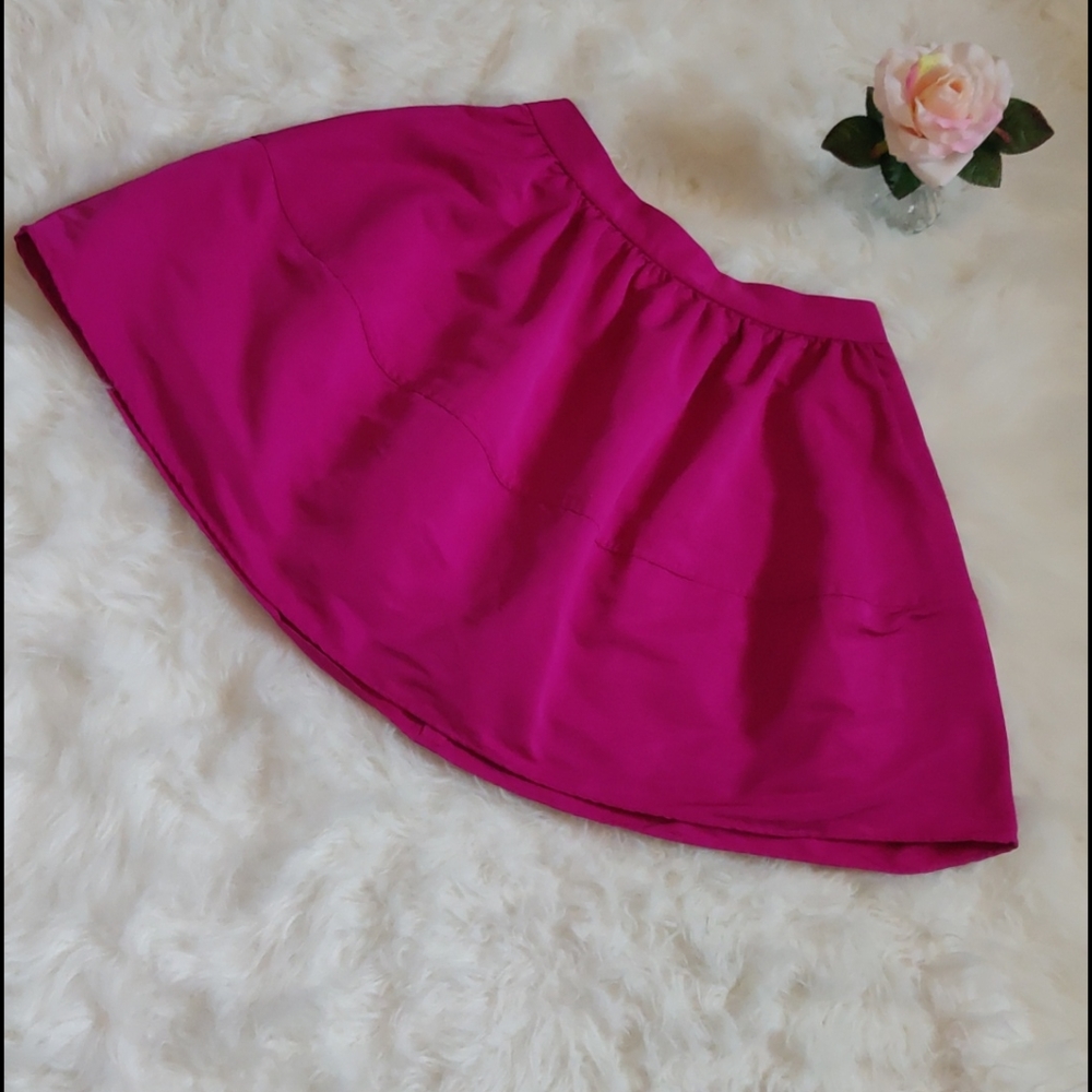 Bold Skirt Bright Fuchsia